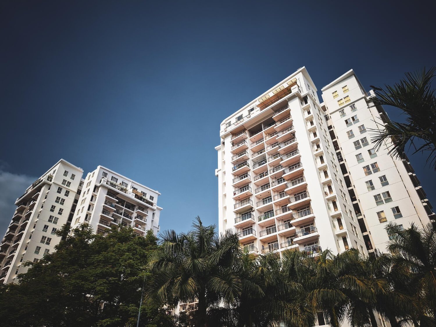 Indian apartment complex representing AXXION's 2026–2027 residential development phase