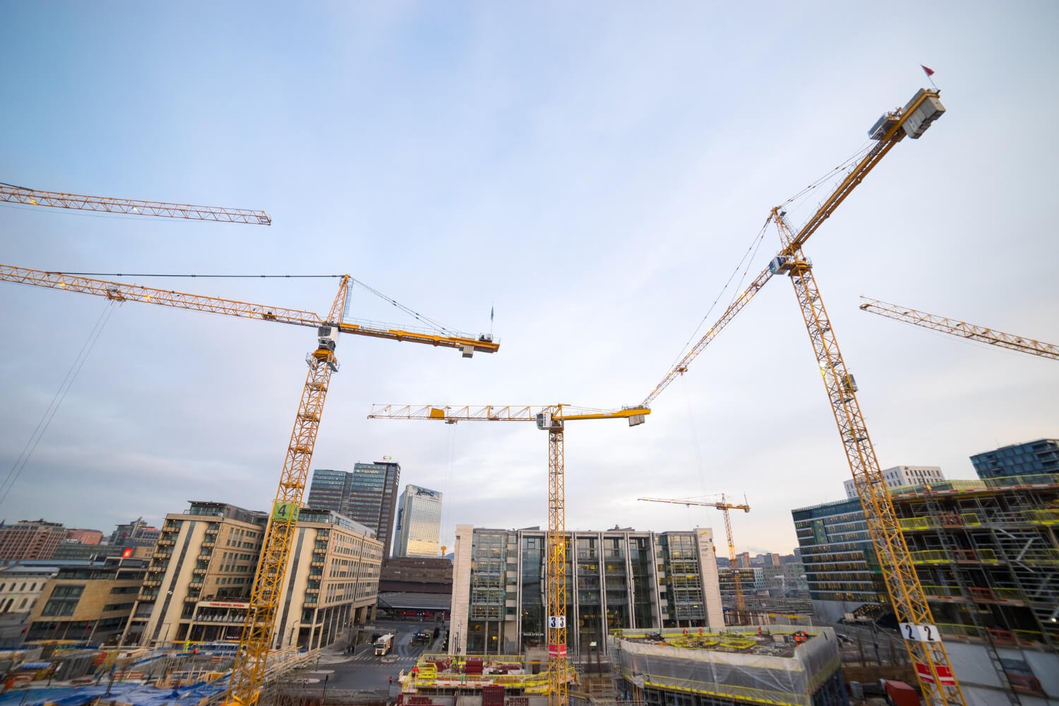 Infrastructure development project by AXXION Prime Realty LLP, including roads and urban utilities