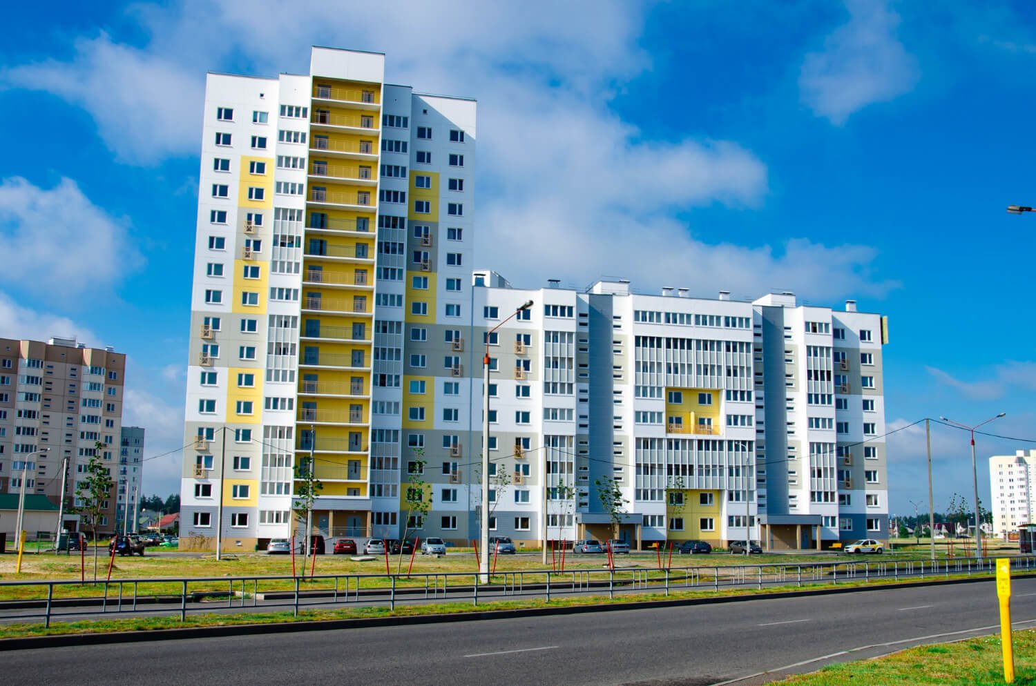 Modern residential development featured in AXXION's blog post on property investment and project management